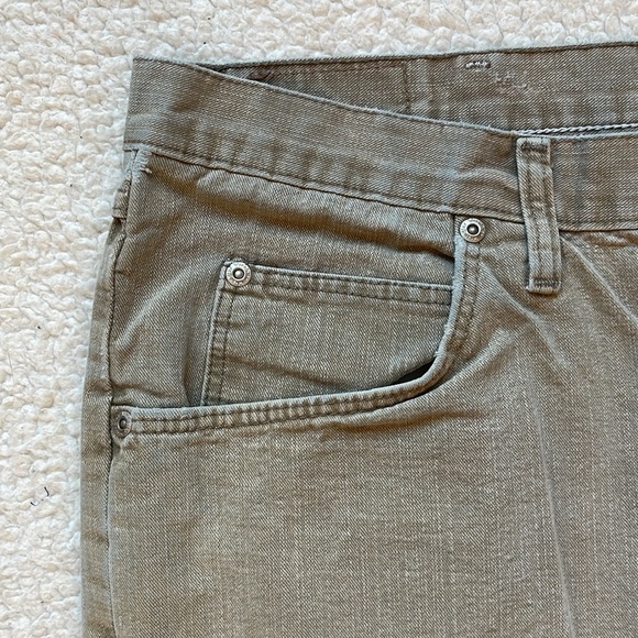 Vintage 90s Beautifully Faded Wrangler Straight Leg Earth Tone Pants - Picture 6 of 8